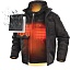 Куртка с подогревом 3в1 MILWAUKEE M12 HJ3IN1-0(2XL) 4933451625