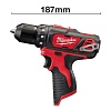 Детальное изображение : milwaukee m12 bdd-0 дрель шуруповерт
