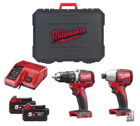 Акции и распродажа milwaukee m18 blpp2a-502c набор аккумуляторного инструмента