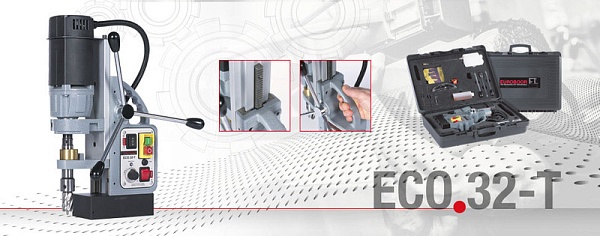 EUROBOOR ECO.32-T Магнитный сверлильный станок – купить в , подробное изображение 
