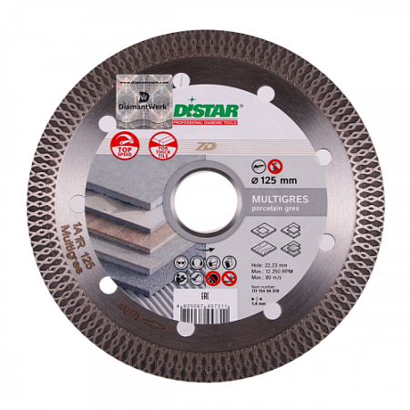 Акции и распродажи - алмазный диск distar 1a1r multigres d125 в магазине tool-24