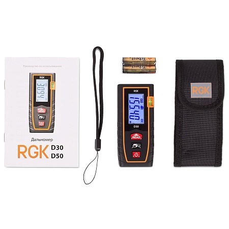 Лазерный дальномер RGK D30 (4610011870019) RGK – анонс, характеристики, 