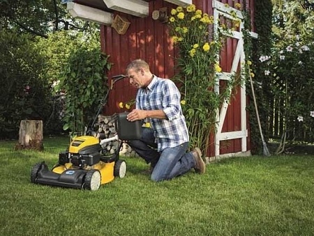 Газонокосилка бензиномоторная самоходная &quot;Cub Cadet&quot; CC 53 MSPO; цена 