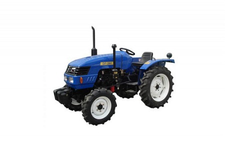 Минитрактор Донгфенг (Dongfeng) DF-244 ГУР синий без кабины; цена 925&nbsp;328 &#8381;