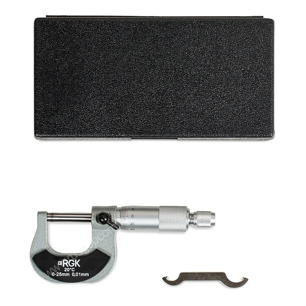 Микрометр RGK MCM-25 (с поверкой) (755818) : GEOC755818 Микрометр RGK MCM-25 (с поверкой) (755818) : 4 490 ₽