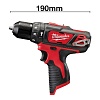 Детальное изображение : milwaukee m12 bpd-0 дрель