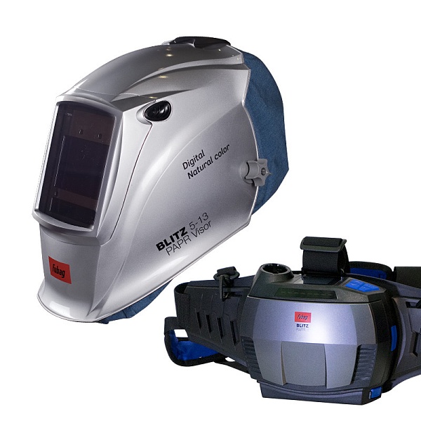 Маска сварщика FUBAG BLITZ 5-13 PAPR III Visor Digital Natural Color – купить в , подробное изображение 

