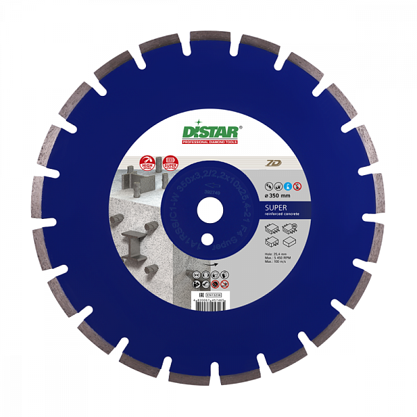 Алмазный диск DISTAR 1A1RSS/C1-W Super D600 : детальное описание и быстрый заказ