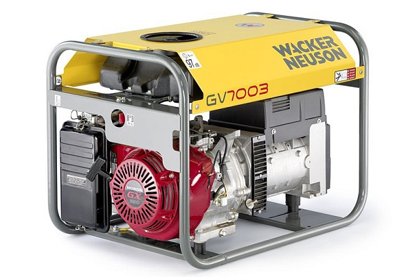 Бесплатные фото электрогенератор wacker neuson gv 7003a
