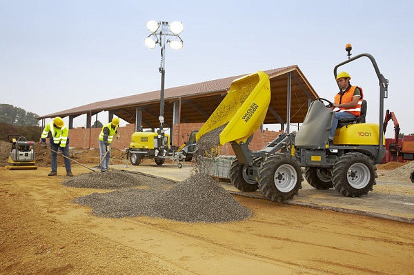 Думпер колесный Wacker Neuson 1001 