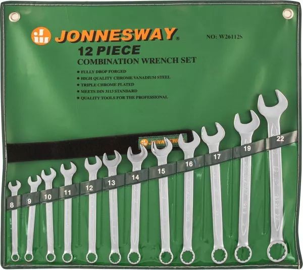 Набор ключей комбинированных Jonnesway W26112S