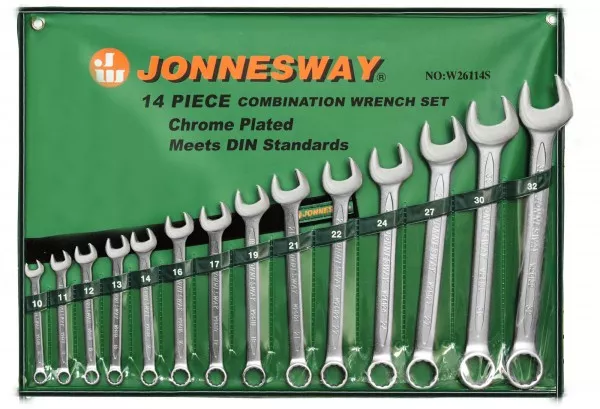 Набор ключей комбинированных Jonnesway W26114S